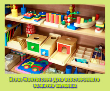 Игры Монтессори 