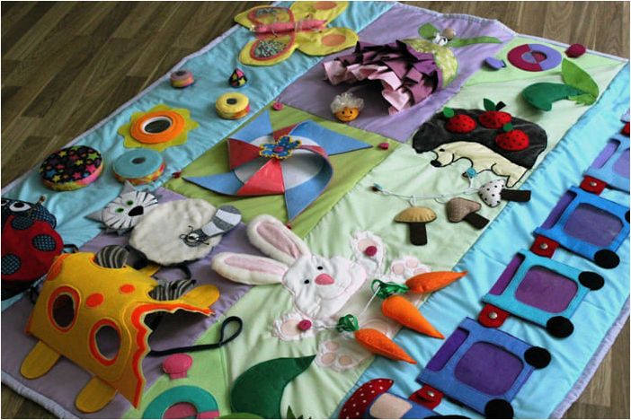 Увлекательная забава для детей: интересный и полезный развивающий коврик