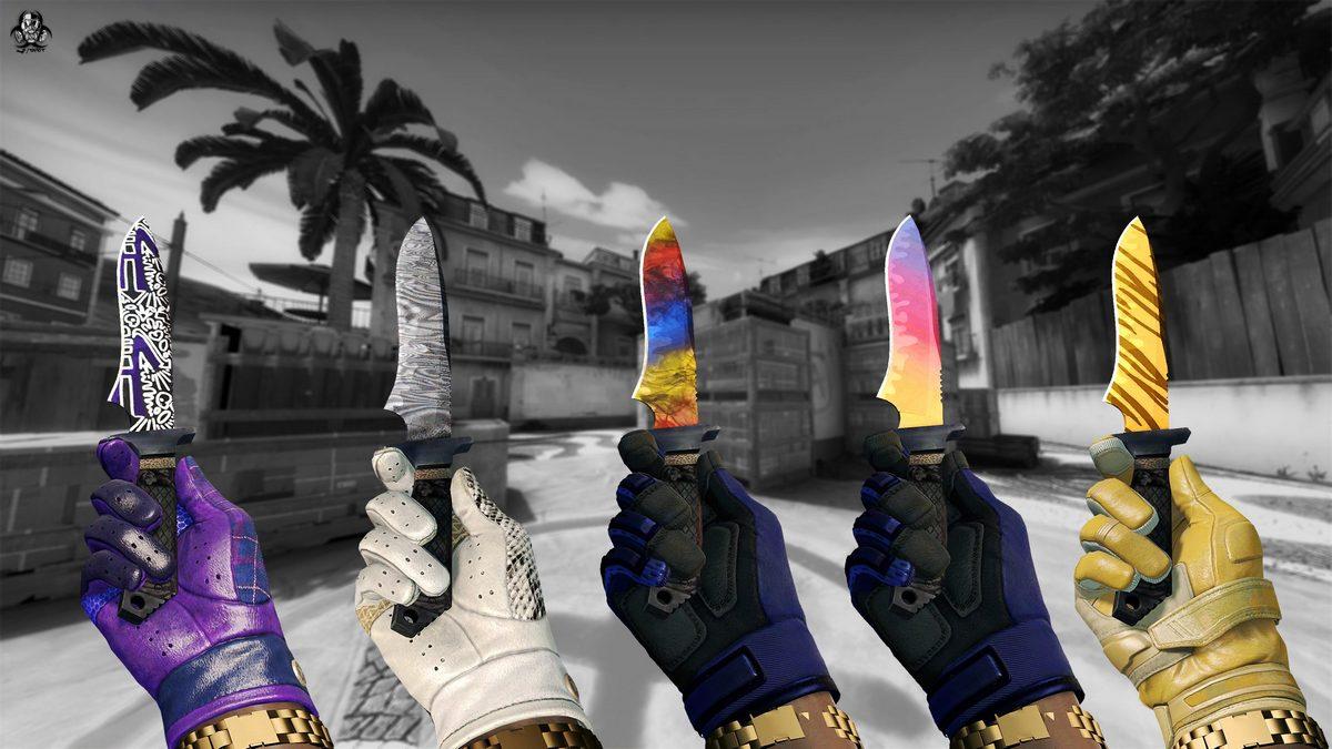 Какие необычные скины есть в CS: GO?