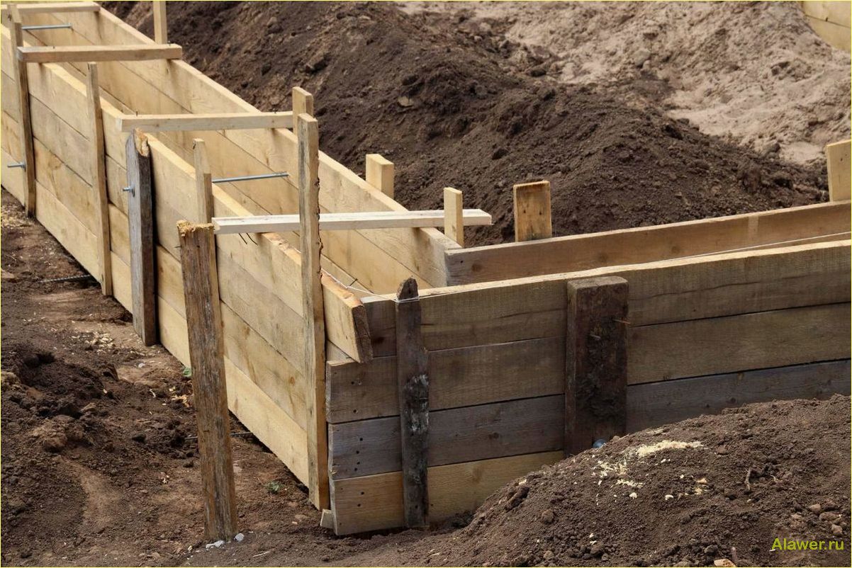 Аренда опалубки для фундамента: выгодное решение для строительства