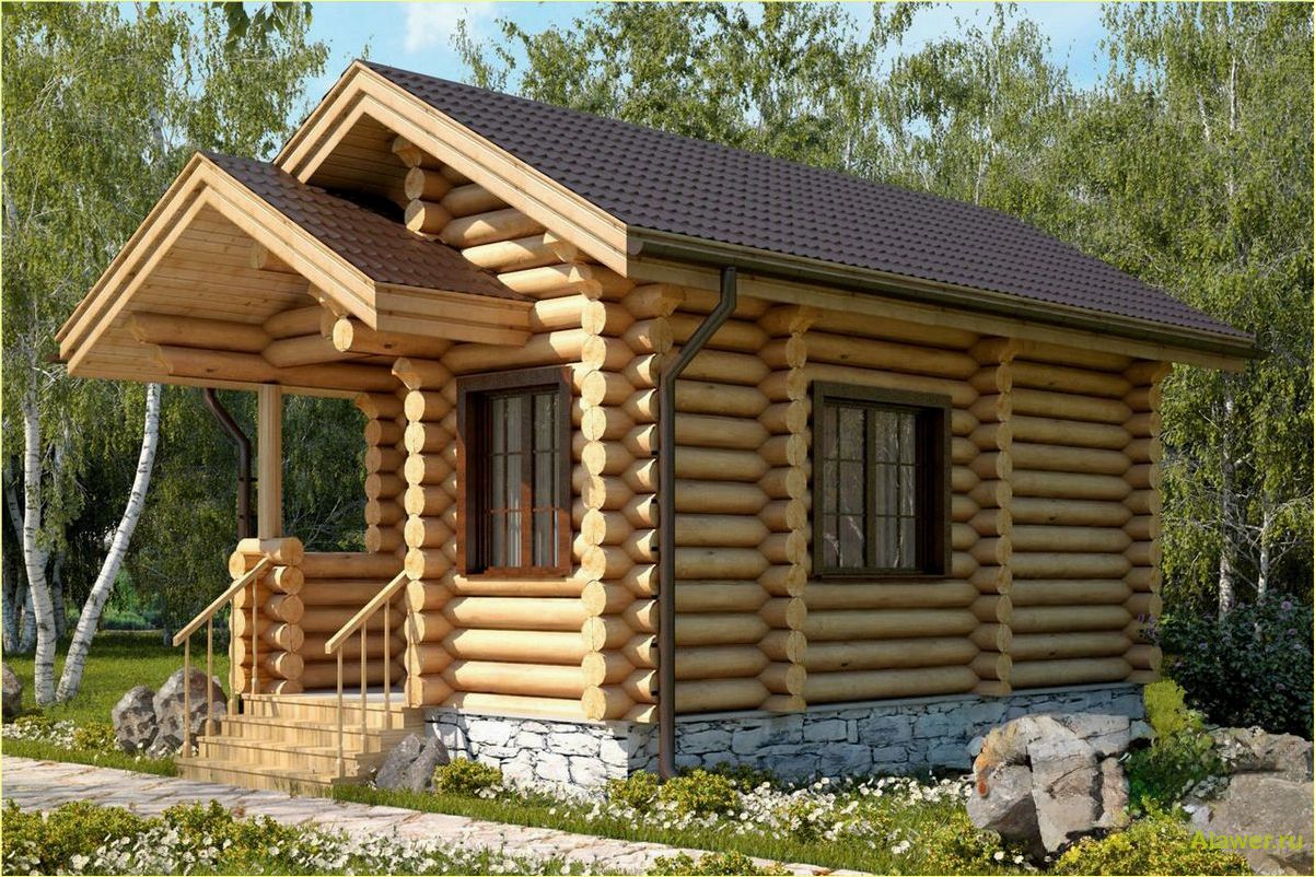 Бани из бруса: особенности и преимущества