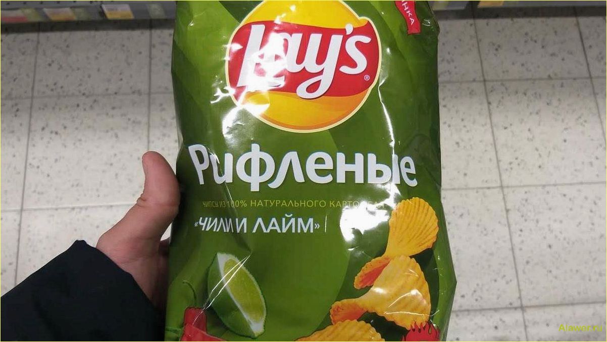 Чипсы Lays Чили и Лайм