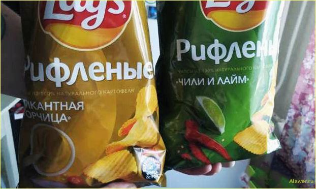 Чипсы Lays Чили и Лайм