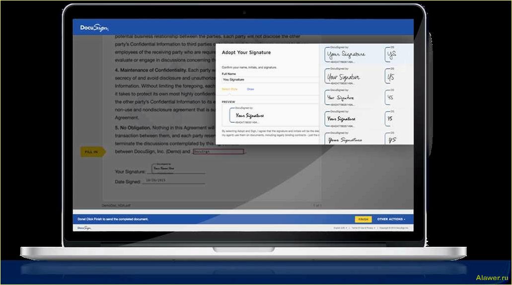 Как использовать электронную подпись DocuSign для упрощения бизнеса