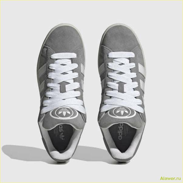 Белые кроссовки Adidas Campus — стиль и комфорт