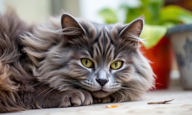 Стих про серого кота